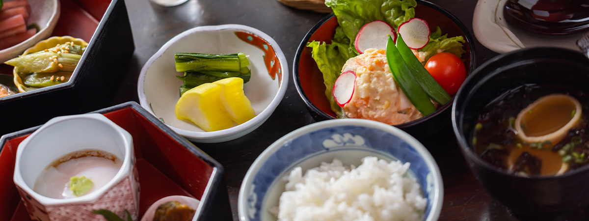 高柳じょんのび村 お食事について